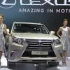 Lexus trưng bày các mẫu xe ôtô đem lại trải nghiệm tuyệt vời