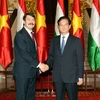 Thủ tướng Nguyễn Tấn Dũng hội kiến Tổng thống Hungary