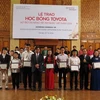 Toyota Việt Nam trao 85 suất học bổng tài năng âm nhạc Việt Nam