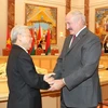 Tổng Bí thư gửi điện cảm ơn Tổng thống Cộng hòa Belarus