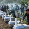 Phú Thọ và Vĩnh Phúc cải tạo khu mộ tại nghĩa trang Trường Sơn
