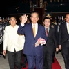 Thủ tướng Nguyễn Tấn Dũng tới thủ đô Bangkok của Thái Lan