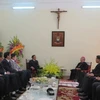 Bí thư Thành ủy Hà Nội thăm Tòa Tổng Giám mục Hà Nội