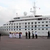 Tàu Star Pride lần thứ 3 đưa du khách cập bến Bình Định