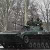 Kiev: 50 xe tăng từ Nga sang Ukraine trong thời gian đàm phán