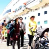 200 khách du lịch đường biển của Star Pride "xông đất" Đà Nẵng