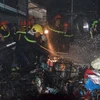 Hỏa hoạn thiêu rụi hai lô hàng tại Trung tâm thương mại Rạch Giá