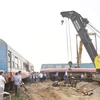 Thông tuyến đường sắt Bắc Nam sau vụ tai nạn tàu hỏa nghiêm trọng
