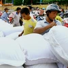 Quảng Bình khẩn trương phân bổ hơn 1.200 tấn gạo hỗ trợ cứu đói