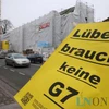 Biểu tình kêu gọi hủy bỏ Hội nghị Ngoại trưởng G-7 tại Đức