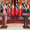 Thủ tướng Na Uy kết thúc tốt đẹp chuyến thăm chính thức Việt Nam