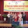 75 tác phẩm được trao giải thưởng Sách Việt Nam năm 2014