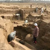 Ai Cập phát hiện phế tích tường thành của cố đô Memphis