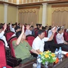 Bầu bổ sung hai phó chủ tịch Ủy ban Nhân dân tỉnh Hà Nam