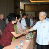 Tổng Bí thư Nguyễn Phú Trọng tiếp xúc cử tri quận Hoàn Kiếm