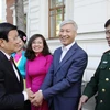 Chủ tịch nước gặp gỡ cán bộ Đại sứ quán Việt Nam tại Nga