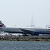 Máy bay của hãng hàng không British Airways tại sân bay John F. Kennedy ở thành phố New York, Mỹ ngày 25/5. (Nguồn: AFP/TTXVN)