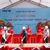 Lễ khởi công công trình. (Ảnh: Tuấn Anh/TTXVN)