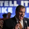 Thống đốc bang New Jersey Chris Christie. (Nguồn: AP)