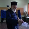 Người dân Hy Lạp bỏ phiếu tại Thessaloniki ngày 5/7. (Nguồn: AFP/TTXVN)