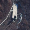 Trung tâm vũ trụ Sohae ở huyện Cholsan, tỉnh Bắc Phyongan, CHDCND Triều Tiên ngày 23/11/2012. (Nguồn: THX/TTXVN)