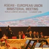 Phó Thủ tướng, Bộ trưởng Bộ Ngoại giao Phạm Bình Minh đồng chủ trì Hội nghị ASEAN-EU. (Ảnh: Kim Dung-Chi Giap/TTXVN)