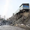 Hiện trường một vụ nổ mỏ than ở Trung Quốc. (Nguồn: THX/TTXVN)