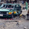 Hiện trường một vụ đánh bom ở Nigeria. (Nguồn: AFP/TTXVN)
