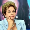 Tổng thống Brazil Dilma Rousseff tại lễ phát động chương trình đầu tư cho năng lượng ở Brasilia ngày 11/8. (Nguồn: AFP/TTXVN)