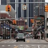 Trụ sở Tập đoàn sản xuất ôtô General Motors ở thành phố Detroit. (Nguồn: AFP/TTXVN)