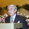Bộ trưởng Bộ Khoa học và Công nghệ Nguyễn Quân. (Ảnh: Phương Hoa/TTXVN)