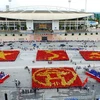 12.000 đoàn viên, thanh niên Thủ đô tham gia xếp hình cờ Tổ quốc