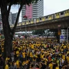 Quang cảnh cuộc biểu tình ở Kuala Lumpur ngày 30/8. (Nguồn: AFP/TTXVN)