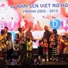 Một số hình ảnh lễ kỷ niệm 10 thành lập trường Mầm non Sen Việt tại Cộng hòa Séc. (Ảnh: Văn Bình/Vietnam+)