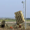 Khu vực triển khai khẩu đội tên lửa Vòm Sắt ở Cao nguyên Golan ngày 20/1. (Nguồn: AFP/TTXVN)