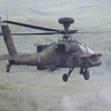Máy bay lên thẳng Apache. (Nguồn: AFP/TTXVN)