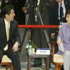 Thủ tướng Nhật Bản Shinzo Abe và Tổng thống Hàn Quốc Park Geun-hye. (Ảnh minh họa. Nguồn: Kyodo)