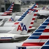 Máy bay của hãng American Airlines tại sân bay quốc tế Miami, bang Florida ngày 8/6. (Nguồn: AFP/TTXVN)