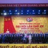 Ra mắt Ban chấp hành Đảng bộ tỉnh Lào Cai khóa XV (nhiệm kỳ 2015-2020). (Ảnh: Lục Văn Toán/TTXVN)