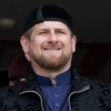 Nhà lãnh đạo Chechnya Ramzan Kadyrov trong buổi lễ mừng nhà thờ Hồi giáo mới tại thị trấn Abu Ghosh, phía tây Jerusalem ngày 23/3/2014. (Nguồn: AFP/ TTXVN)