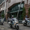 Cảnh sát Malaysia tham gia diễn tập nhằm chuẩn bị cho Hội nghị ASEAN tại thủ đô Kuala Lumpur ngày 16/11. (Nguồn: AFP/TTXVN)