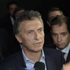 Tổng thống đắc cử Argentina Mauricio Macri trong cuộc họp báo ở Buenos Aires ngày 24/11. (Nguồn: AFP/TTXVN)