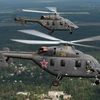Trực thăng Ansat mới được trang bị cho không quân Nga.( Ảnh: Duy Trinh/TTXVN)