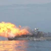 Triều Tiên bắn thử tên lửa chống hạm kiểu mới. (Nguồn: Yonhap/TTXVN)