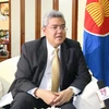 Phó Tổng Thư ký ASEAN Vongthep Arthakaivalvatee. (Ảnh: Trần Hiệp/Vietnam+)