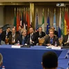 Hội nghị quốc tế ở Rome (Italy) nhằm hối thúc các phe phái chính trị đối địch của Libya nhanh chóng tiến tới ký kết một thỏa thuận hòa bình. (Nguồn: AFP/TTXVN)