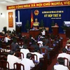 Quang cảnh phiên bế mạc kỳ họp Hội đồng nhân dân tỉnh Bạc Liêu khóa VIII. (Ảnh: Thanh Liêm/TTXVN)