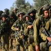 Binh sỹ Israel được đặt trong tình trạng báo động cao tại khu vực biên giới với Liban. (Ảnh: AFP/TTXVN)