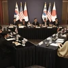 Toàn cảnh cuộc họp ở Seoul ngày 13/1. AFP/TTXVN