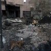 Hiện trường vụ tấn công ở Đông Baghdad ngày 12/1. (Nguồn: AFP/TTXVN)